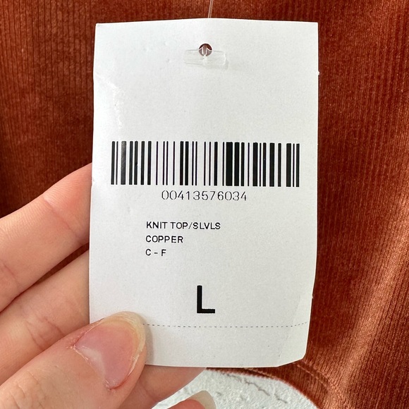 Forever 21 P2P 16” Copper Color Soft Crop Tank Lace Large - Picture 6 of 7